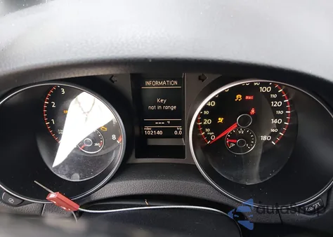 2012 Volkswagen Gti 2-Door из США, поврежденный, VIN WVWED7AJ6CW324713